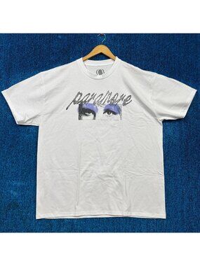 Paramore Hayley Williams Eyes Poster Pop Punk Band Tee 2XL